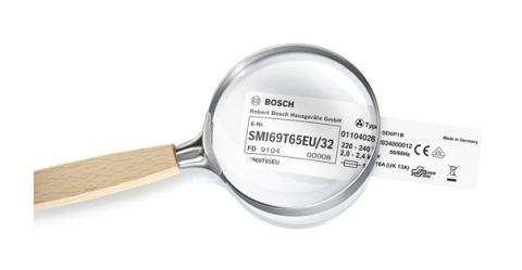 Определение модели и серийного номера бытовой техники